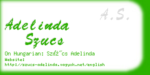 adelinda szucs business card